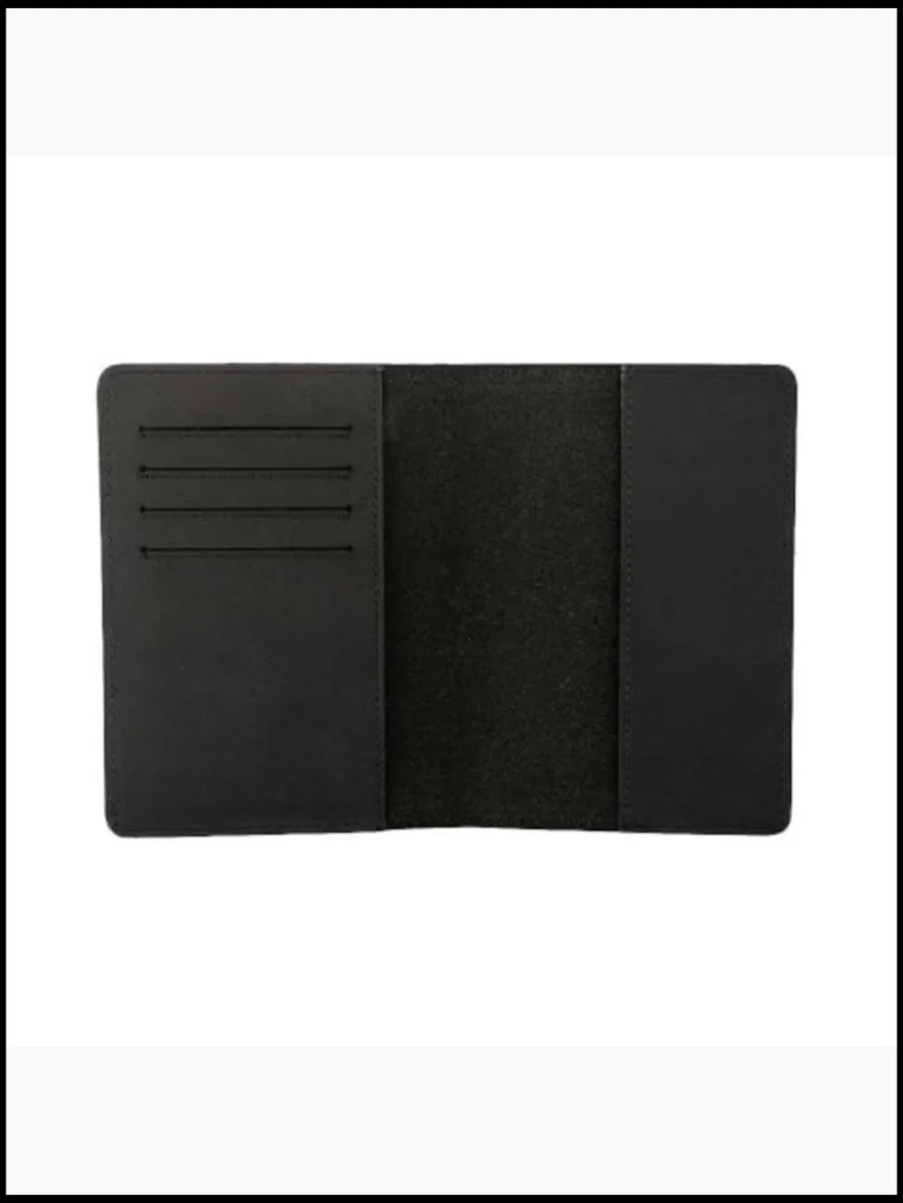 Genuine Leather Passport Holder Travel Wallet RFID Blocking Passport Cover Case